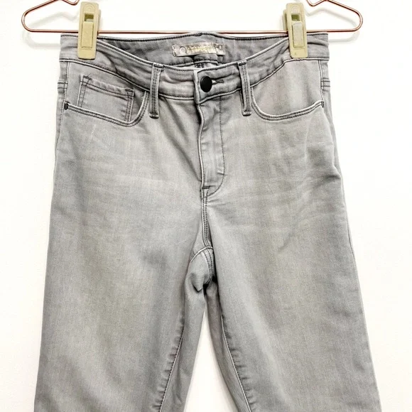 athleta | sculptek granite grey cropped skinny jeans 6 - Picture 3 of 13